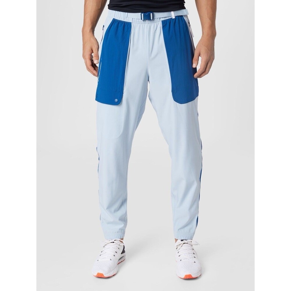 NWT Under Armour Men's RUSH Tear-Away Pants Blue/Pastel Blue - Size XXL $120